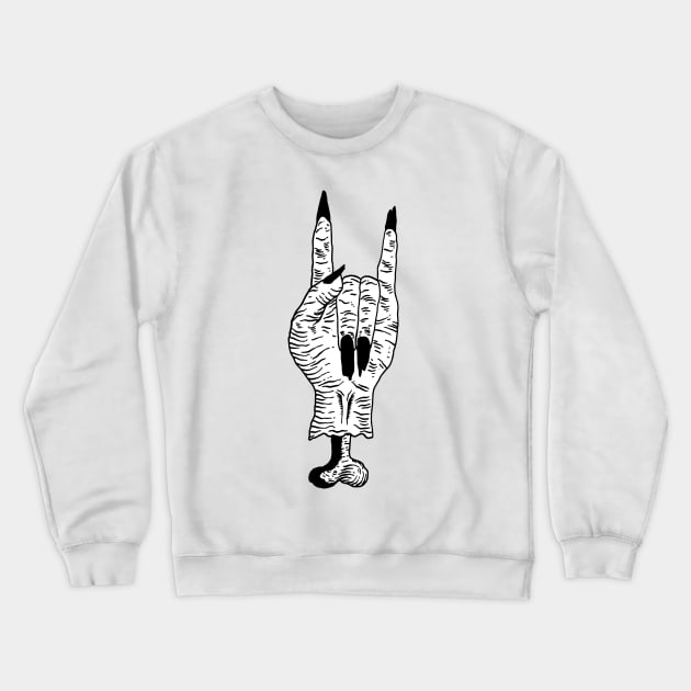 She Zombie Crewneck Sweatshirt by LadyMorgan